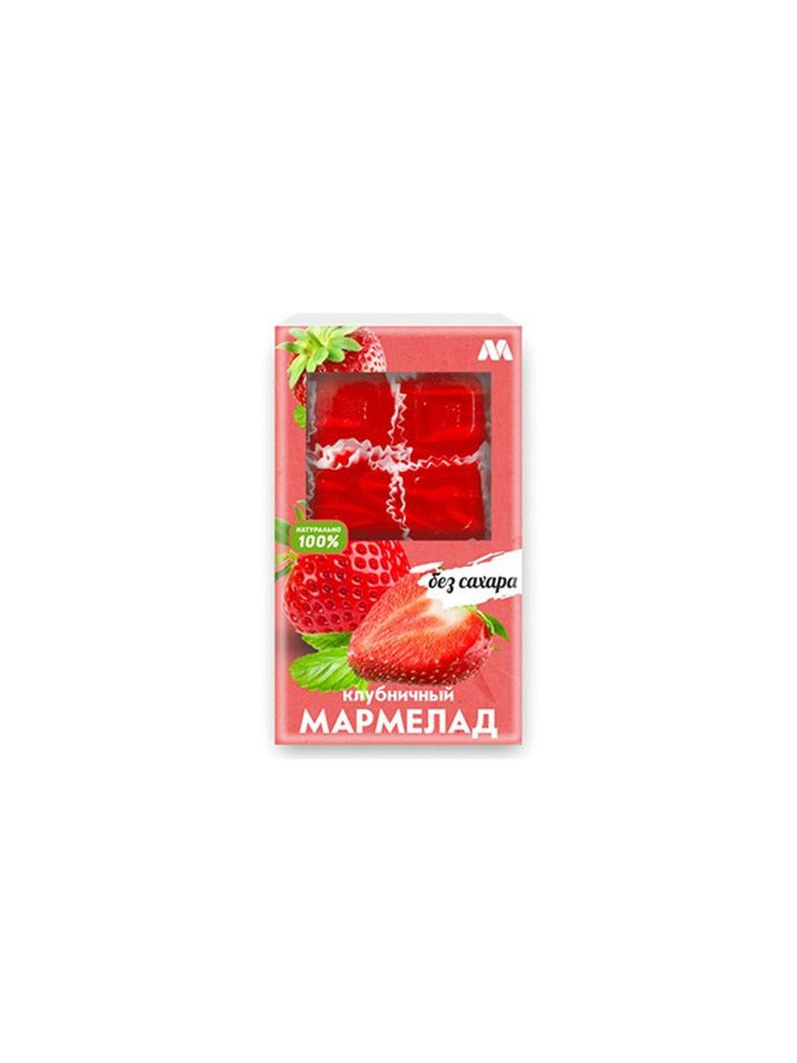 Мармелад Marmeco без сахара Клубничный 170 г - фото 2