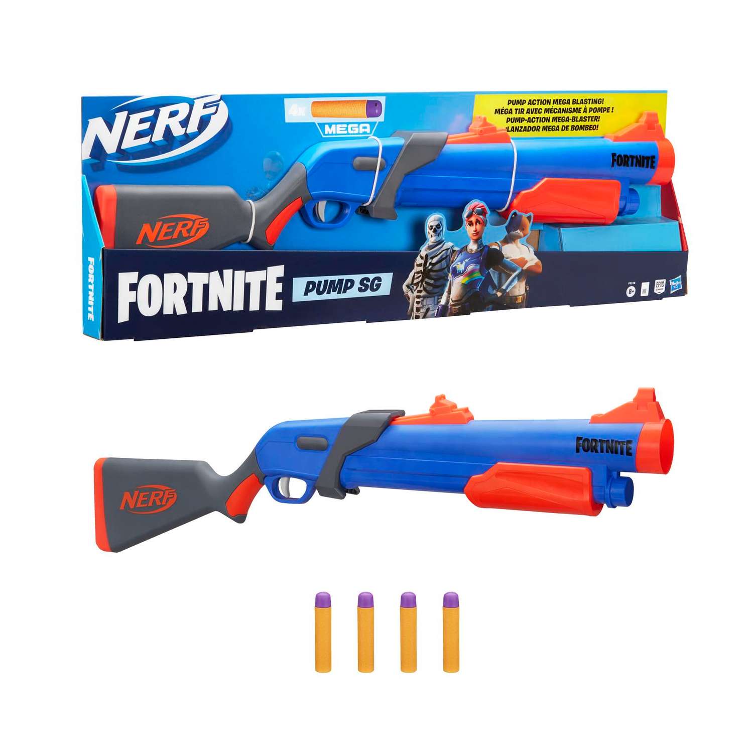 Набор игровой Hasbro (Nerf) Бластер Фортнайт Pump SG F0318EU4 - фото 4