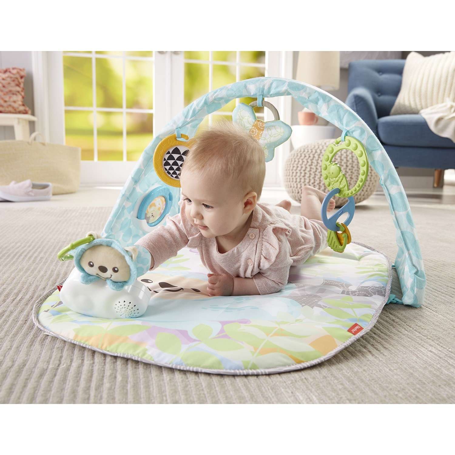 Коврик Fisher Price игровой музыкальный Мечты о бабочках - фото 11