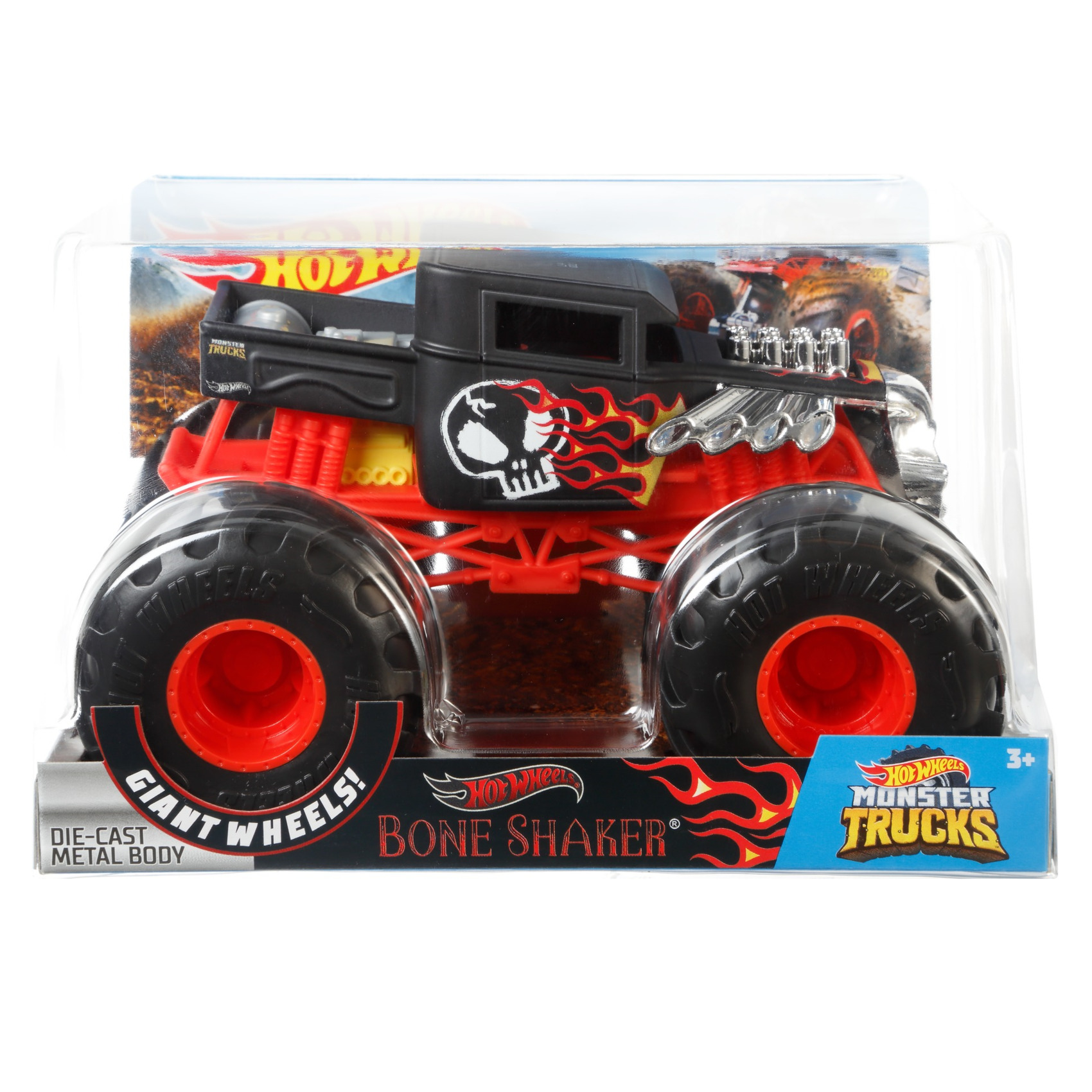 Машинка Hot Wheels Monster Tracks 1:24 HNM40 FYJ83 - фото 1