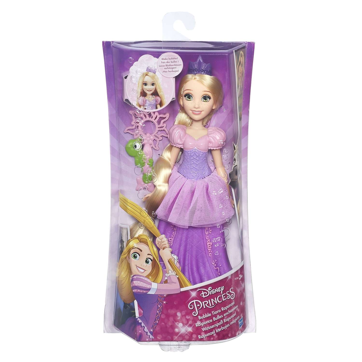 Кукла Princess Принцесса-Рапунцель для игры с водой (B5304) B5302EU4 - фото 2