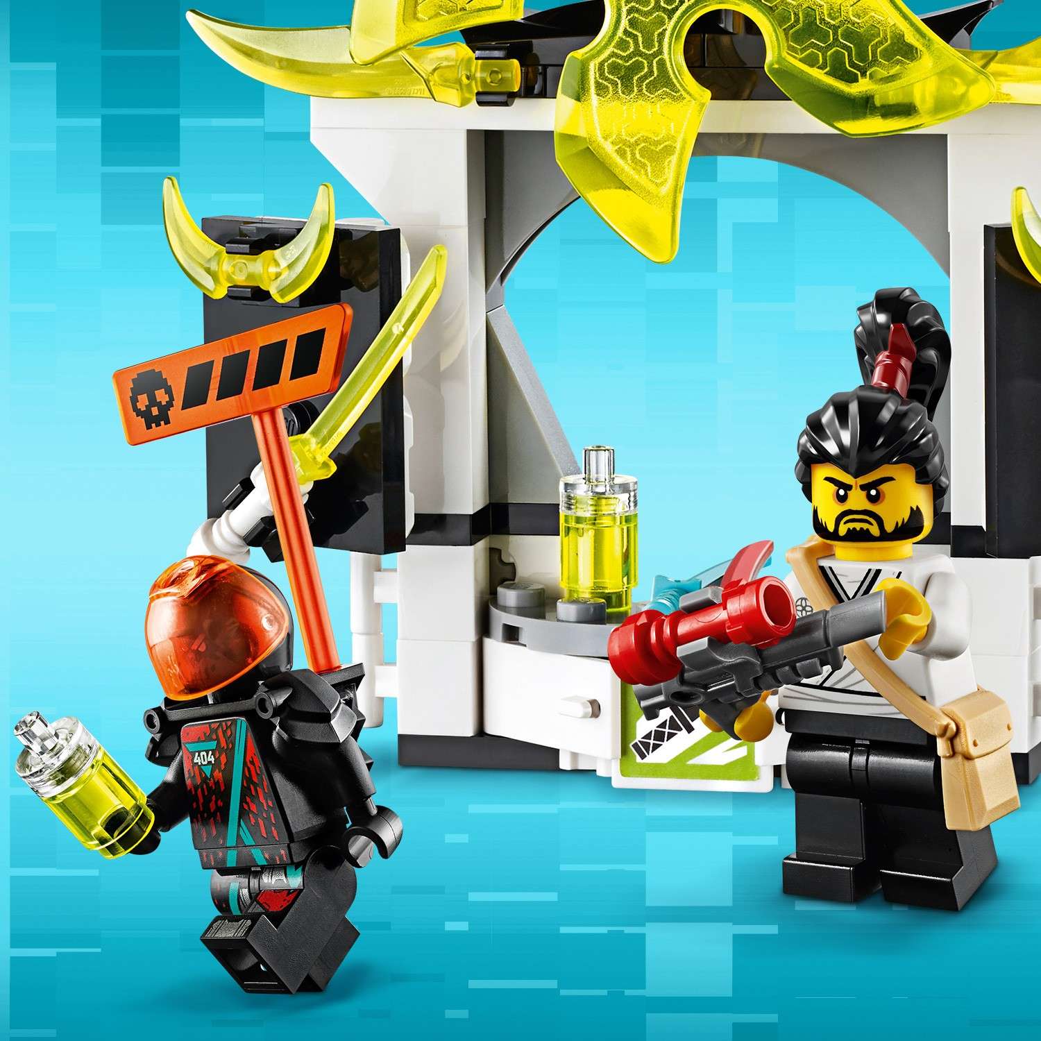 Конструктор LEGO Ninjago Киберрынок 71708 - фото 19