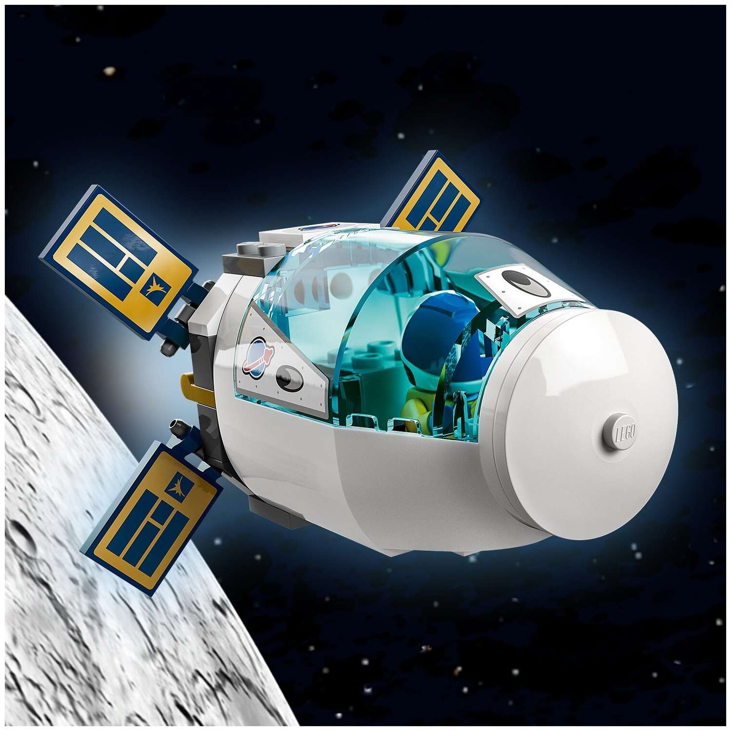 Конструктор LEGO City Lunar Space Station Лунная космическая станция - фото 6