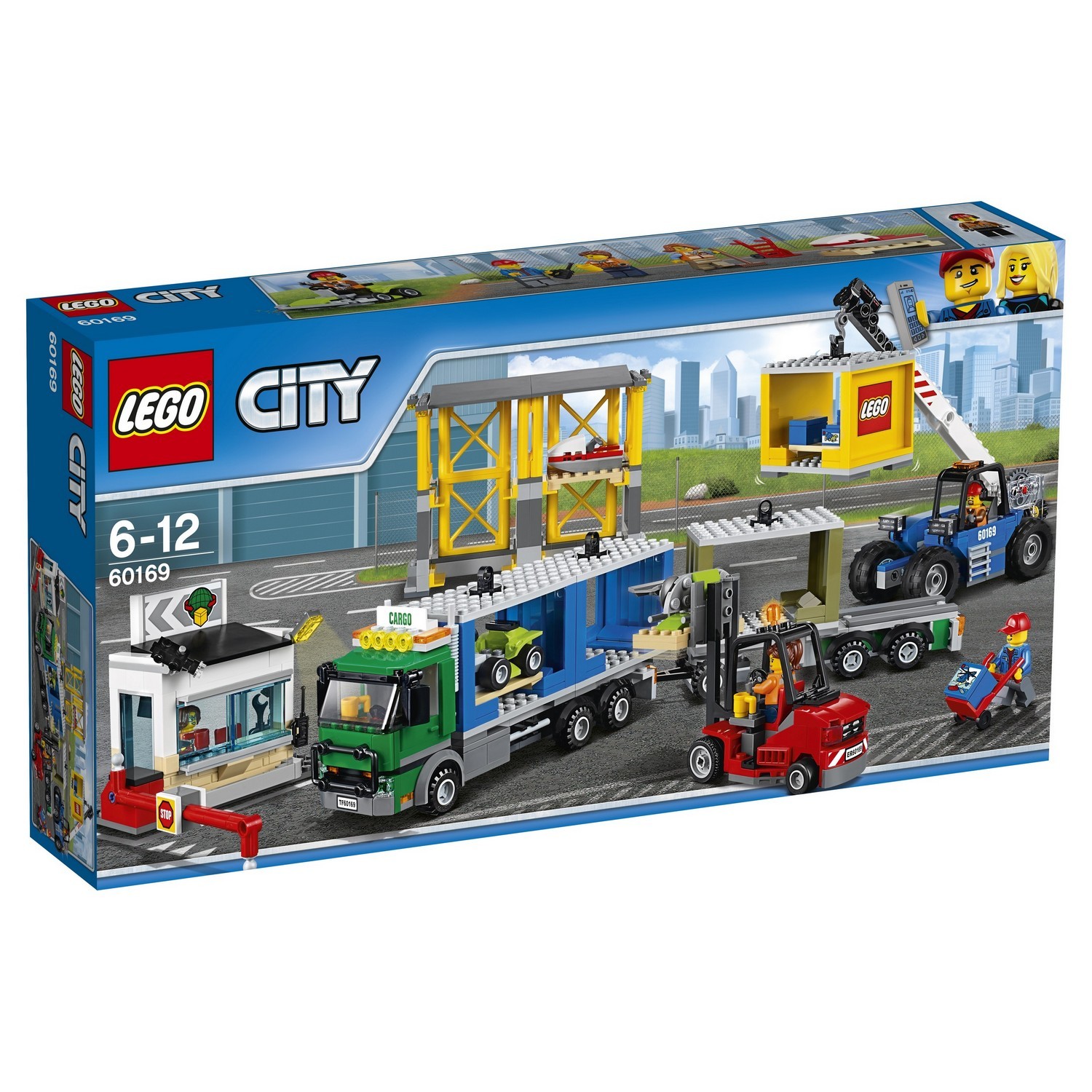 Конструктор LEGO City Town Грузовой терминал (60169) купить по цене 4999 ₽  в интернет-магазине Детский мир