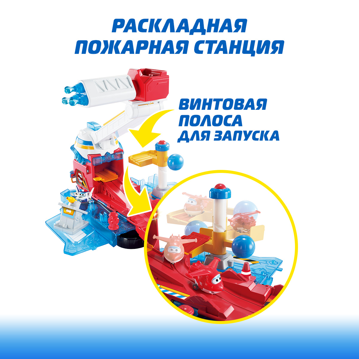 Игровой набор Super Wings Пожарная машина Спарки - фото 5