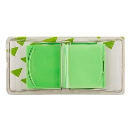 Клейкие закладки Attache пластиковые 1 цвет по 50 листов 25 мм х45 зеленый Selection 6 шт