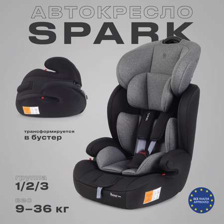 Автокресло Rant Basic Spark Grey 1/2/3 (9-36 кг)