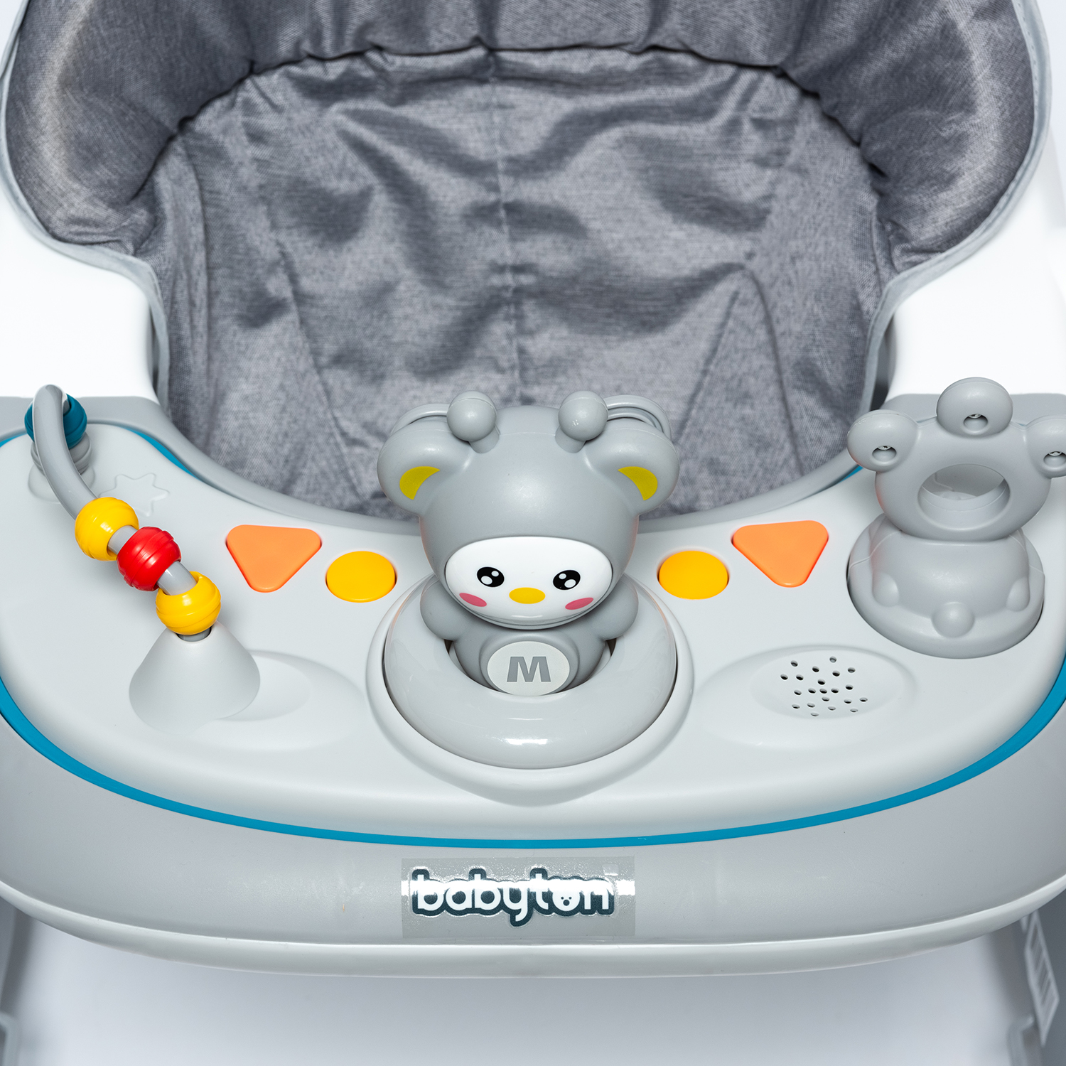 Ходунки-каталка Babyton Easy Walk Grey QB511 - фото 6