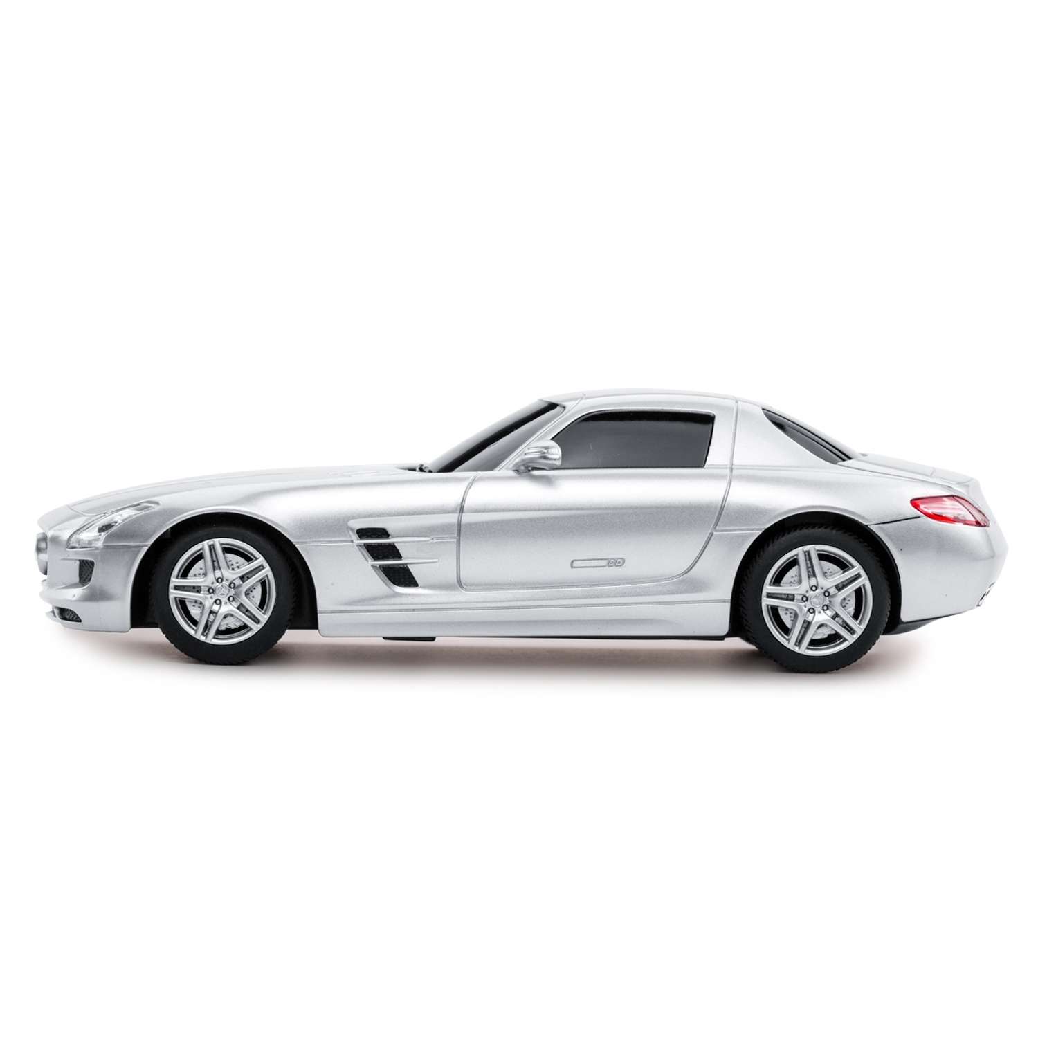 Машинка р/у Rastar Mercedes-Benz SLS 1:24 серебряная - фото 4