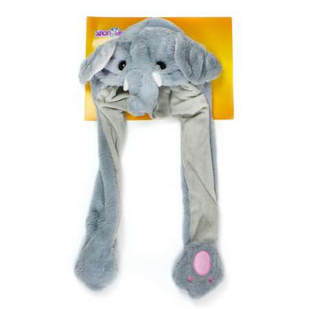 Игрушка 1TOY Хлоп-Ушки аксессуар на голову Слон