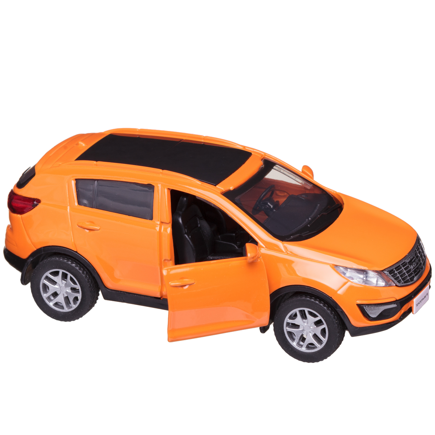 Автомобиль Abtoys KIA MSZ 1:43 инерционный красный WE-15963O - фото 5