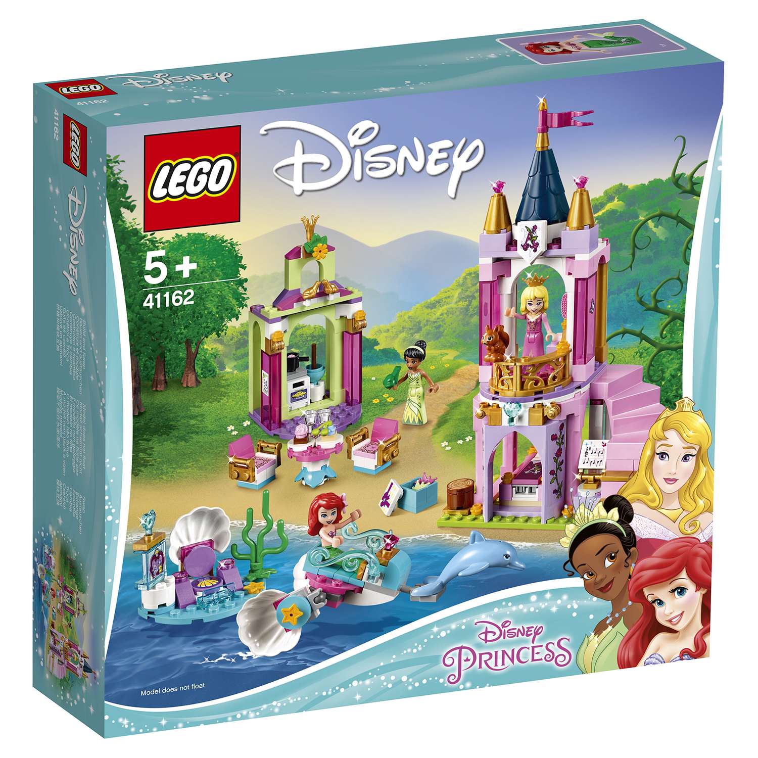 Конструктор LEGO Disney Princess Королевский праздник Ариэль Авроры и Тианы 41162 - фото 2