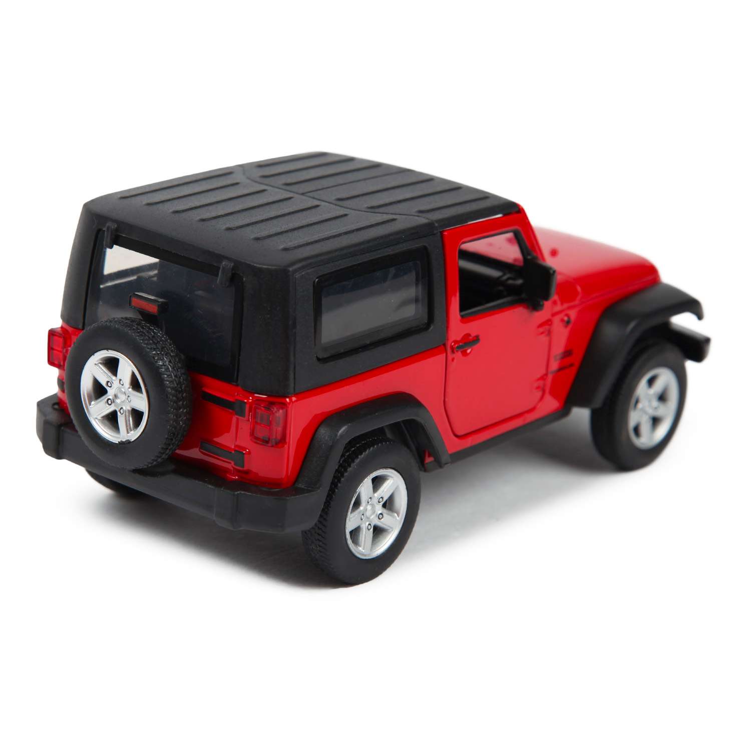 Автомобиль MSZ Jeep 1:32 инерционный красный 32331 - фото 2