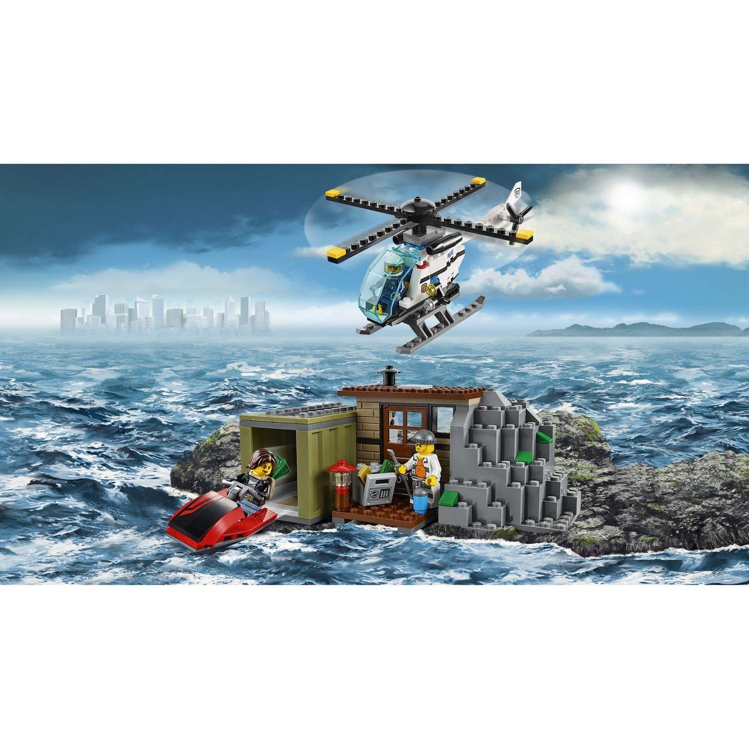 Конструктор LEGO City Police Остров воришек (60131) - фото 4