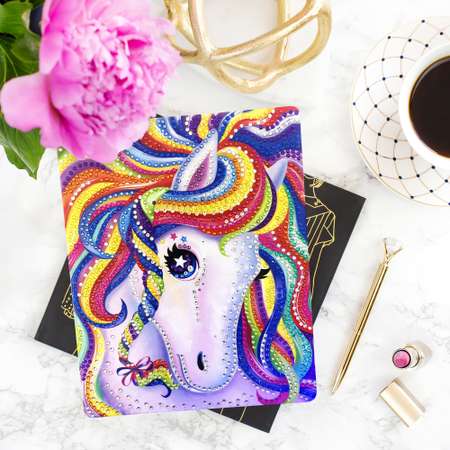 Алмазная мозаика Color Puppy Радужная лошадка