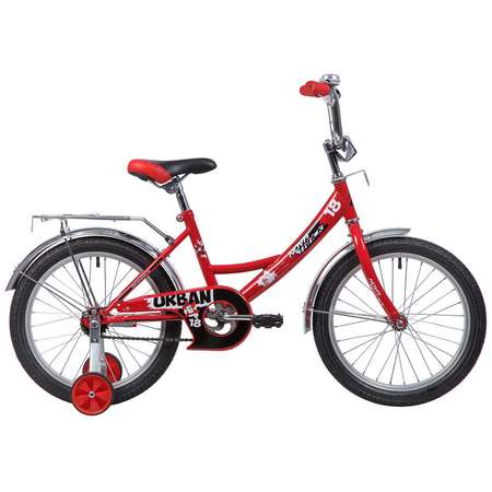 Велосипед 18 красный NOVATRACK URBAN