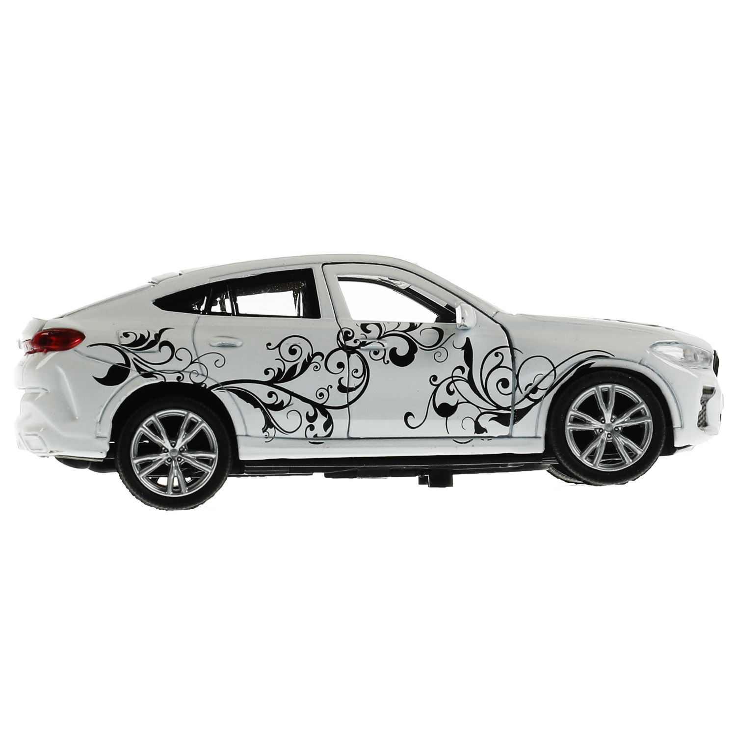 Автомобиль Технопарк BMW X6 белый 343263 - фото 5