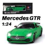 Машинка игрушка железная 1:24 Che Zhi Mercedes GTR