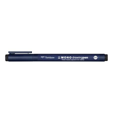 Ручка капиллярная Tombow MONO drawing pen 01 черный WS-EFL01
