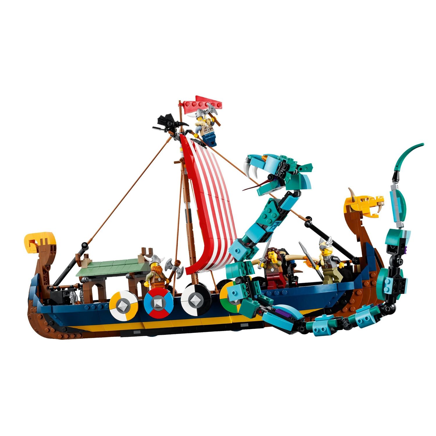 Конструктор LEGO Creator Viking Ship and the Midgard Serpent 31132 - фото 3