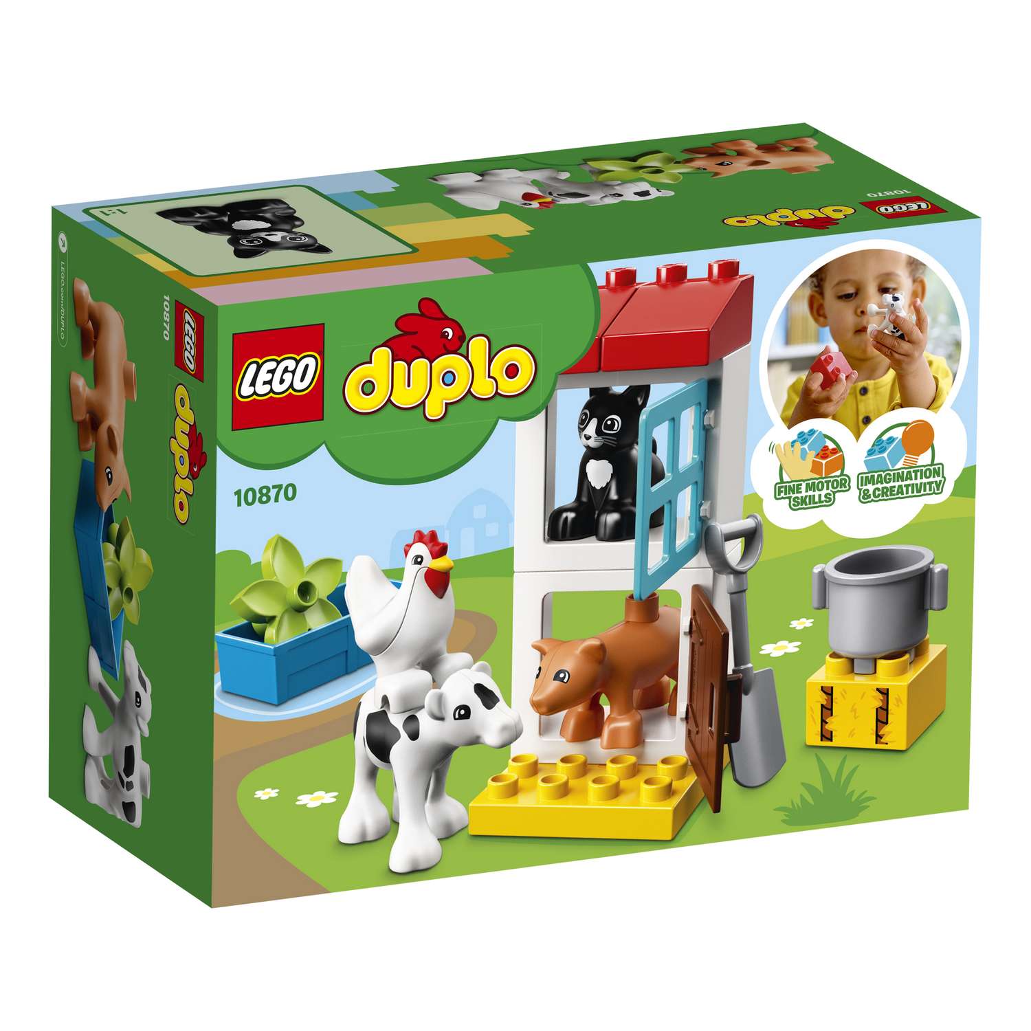 Конструктор LEGO Ферма: домашние животные DUPLO Town (10870) - фото 3