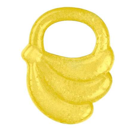 Прорезыватель Babyono для зубов гелевый охлаждающий Арт.1016 Банан желтый