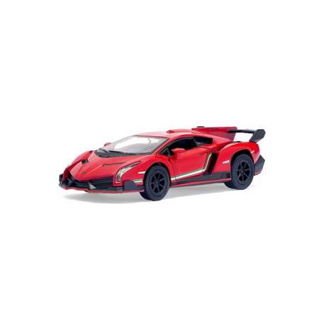 Модель KINSMART Ламборгини Veneno 1:36 красная