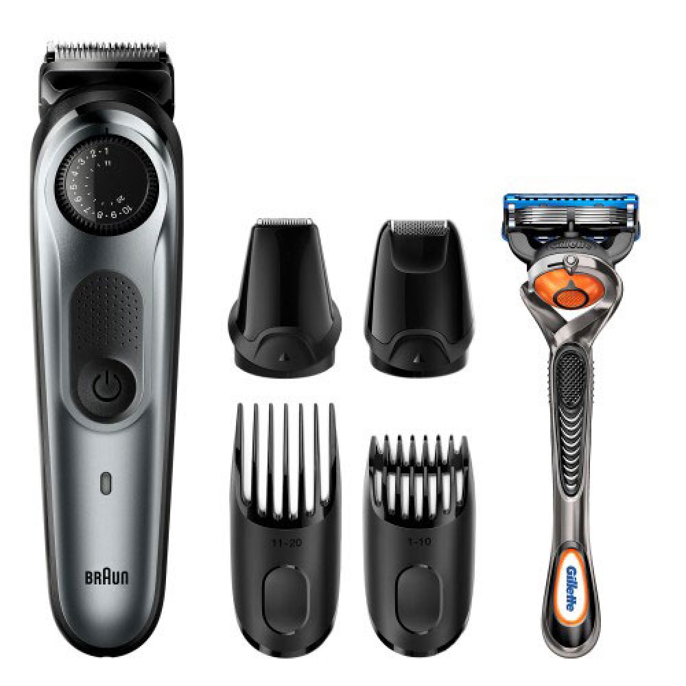 Триммер Braun для бороды BT7240 + Бритва Gillette - фото 2