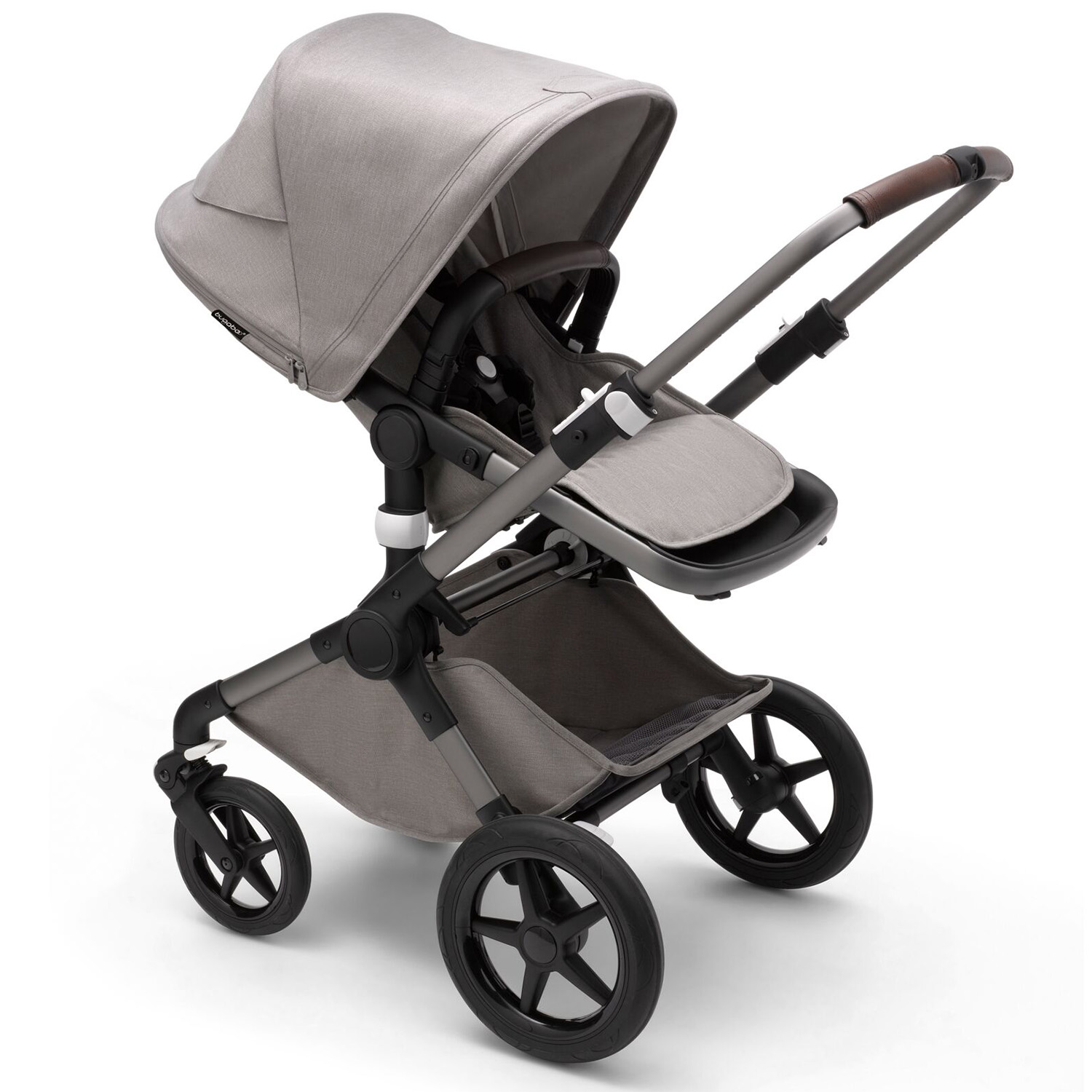 Коляска 2в1 Bugaboo Fox3 Complete Mineral Graphite-Light Grey 2306010033 - фото 6