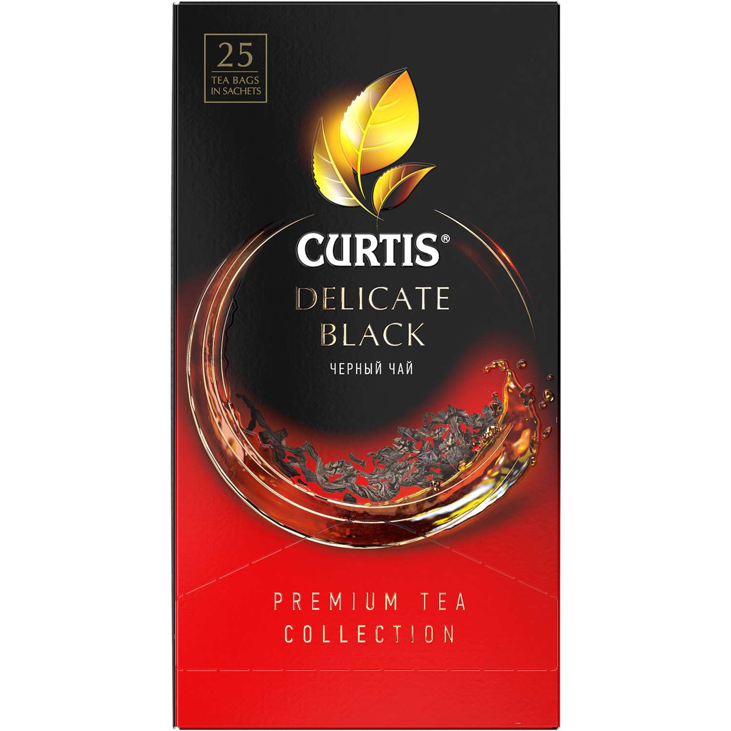 Чай черный Curtis Delicate Black 25 пакетиков - фото 1