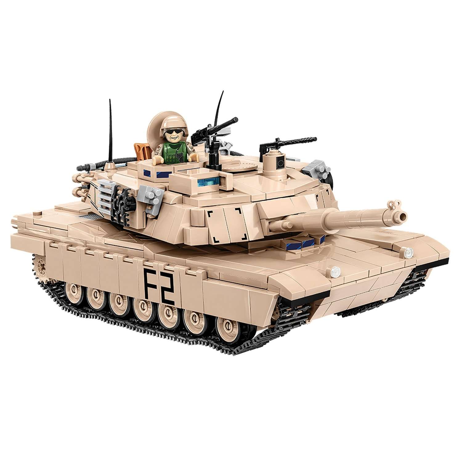 Конструктор COBI Вооруженные силы Танк Абрамс M1A2 Abrams 975 деталей - фото 3