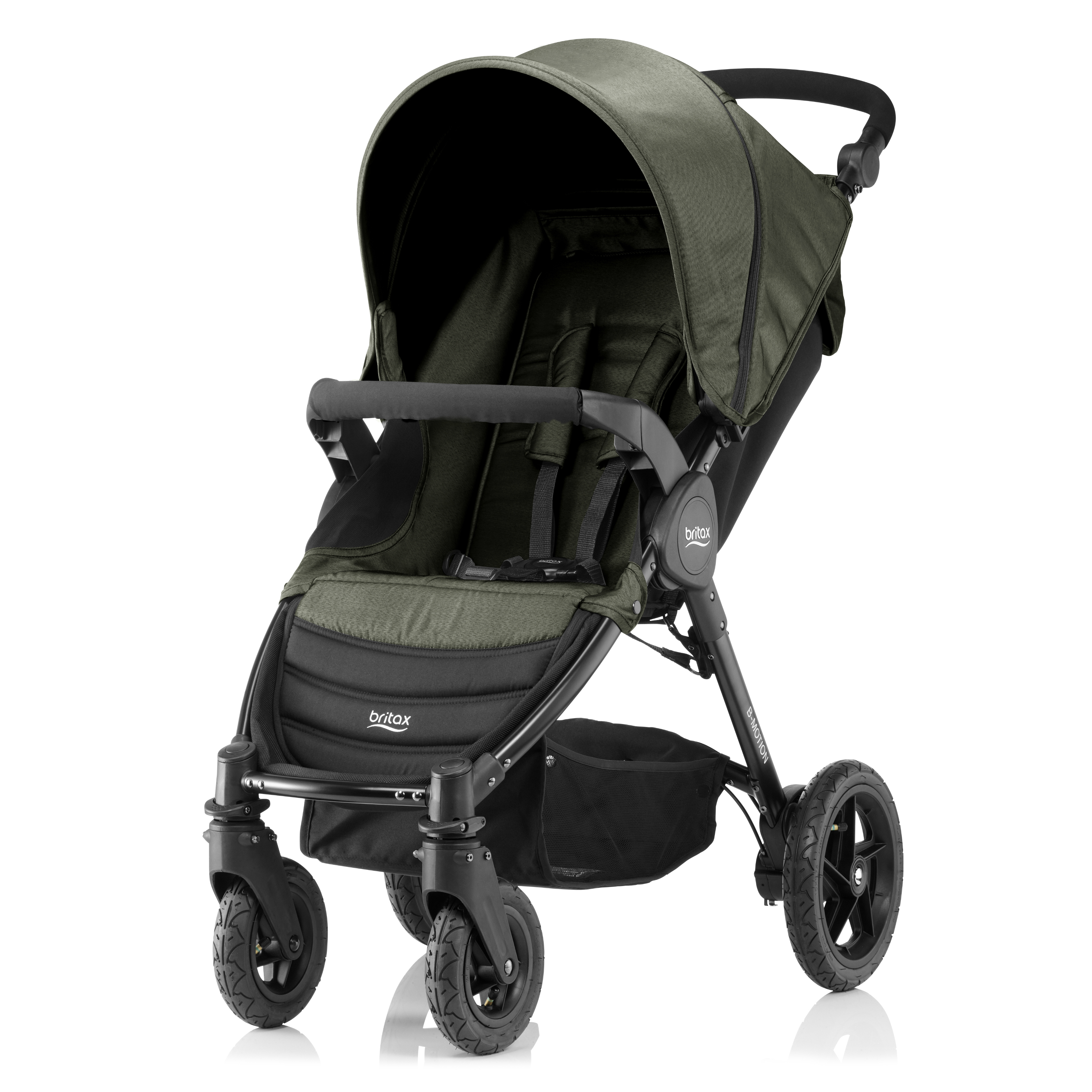 Коляска Britax B-Motion 4 Olive Denim - фото 1