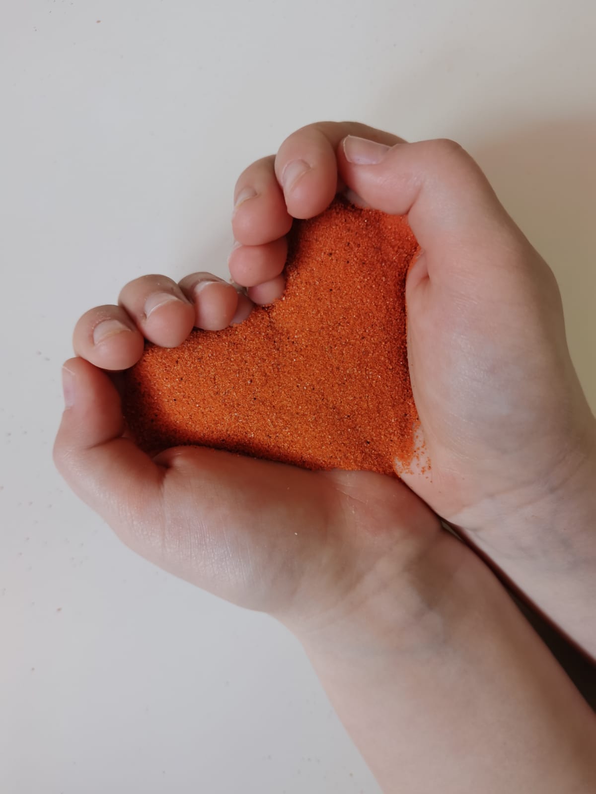 Песок для творчества кварцевый Color Si Оранжевый 500 гр - фото 5
