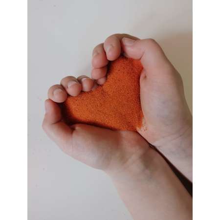 Песок для творчества кварцевый Color Si Оранжевый 500 гр