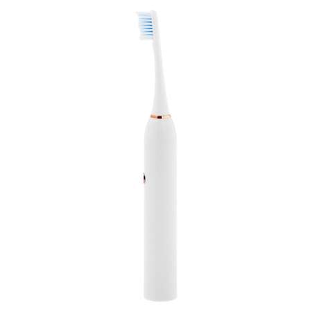 Электрическая зубная щётка Luazon Home LP005 вибрационная 2 насадки от АКБ
