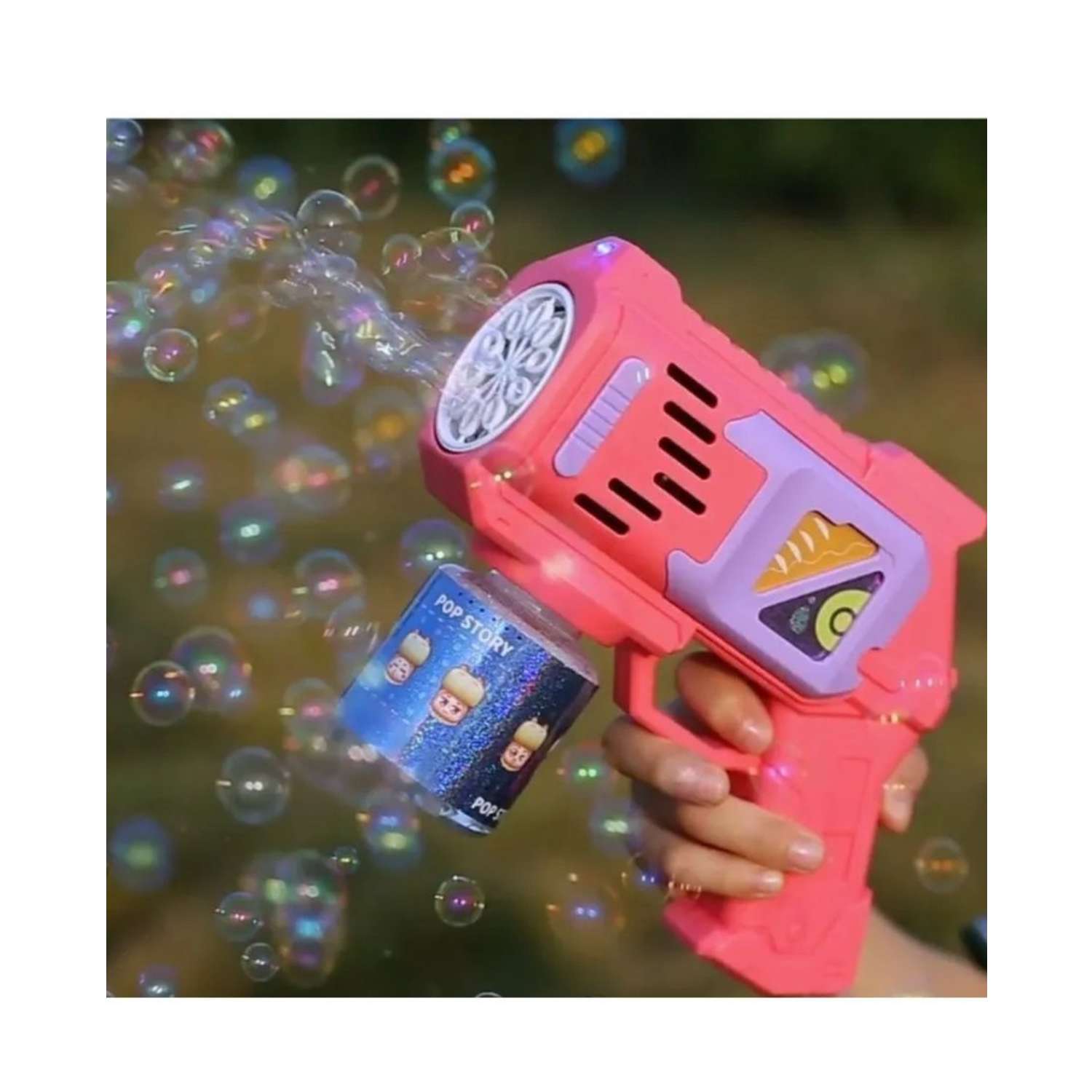 Генератор мыльных пузырей BalaToys Пистолет с мыльными пузырями - фото 5