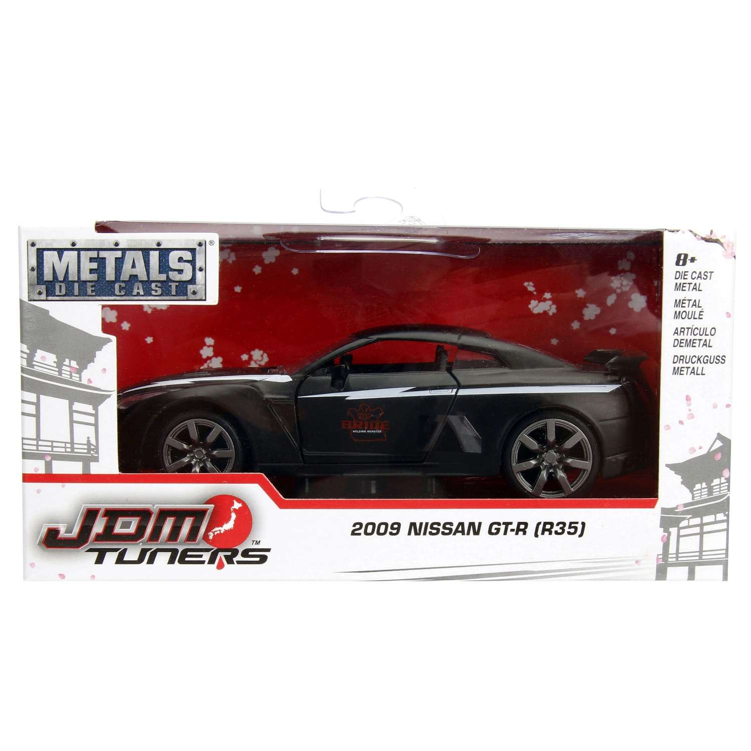Автомобиль Jada Nissan 1:32 черный 99742 - фото 7