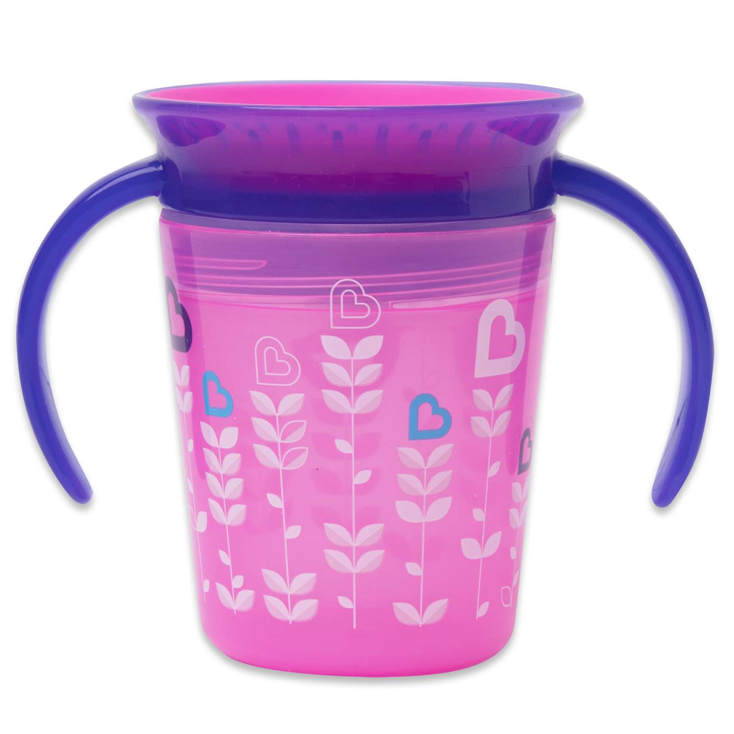 Чашка-непроливайка Munchkin Птички Розовая 177 мл - фото 1