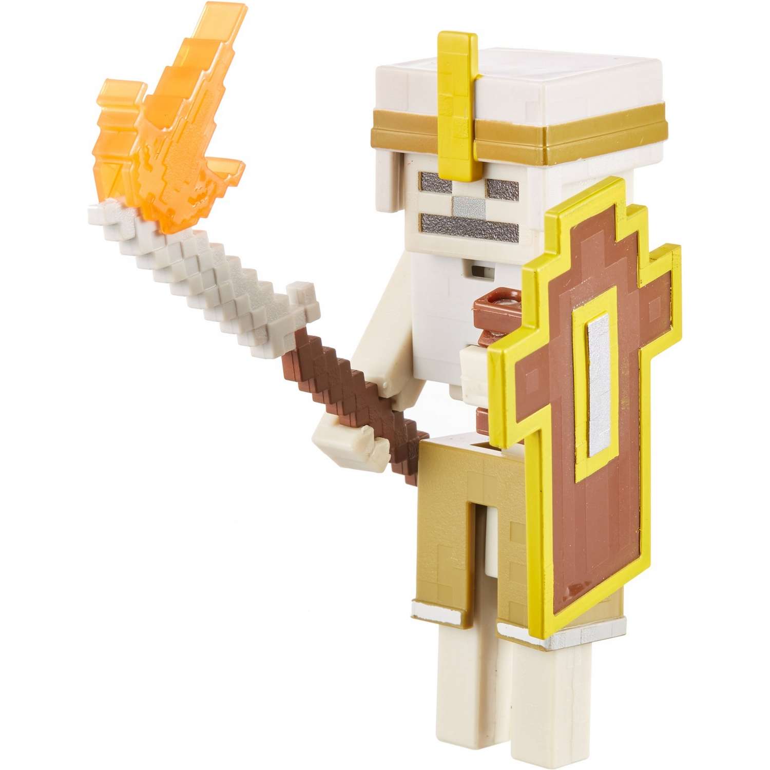 Фигурка Minecraft Подземелье Скелет-стражник малая с аксессуарами GNC26 - фото 4