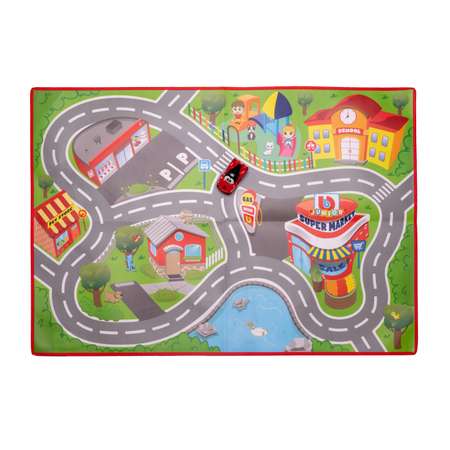 Игровой коврик детский Bburago Junior Ferrari Junior City Playmat