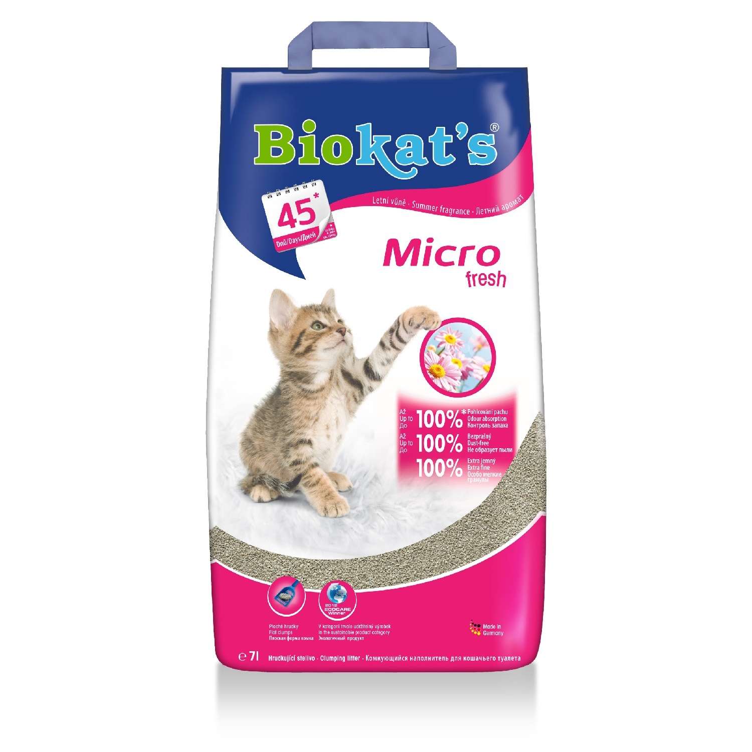 Наполнитель для кошек Biokats Микро свежий 7л - фото 1