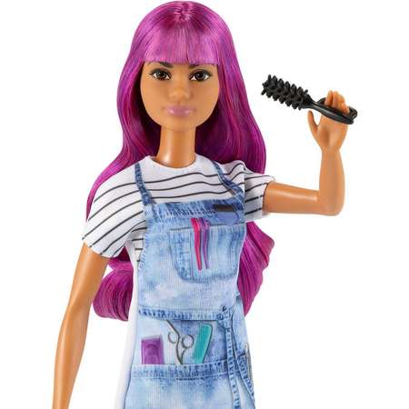 Кукла Barbie Кем быть? Стилист GTW36