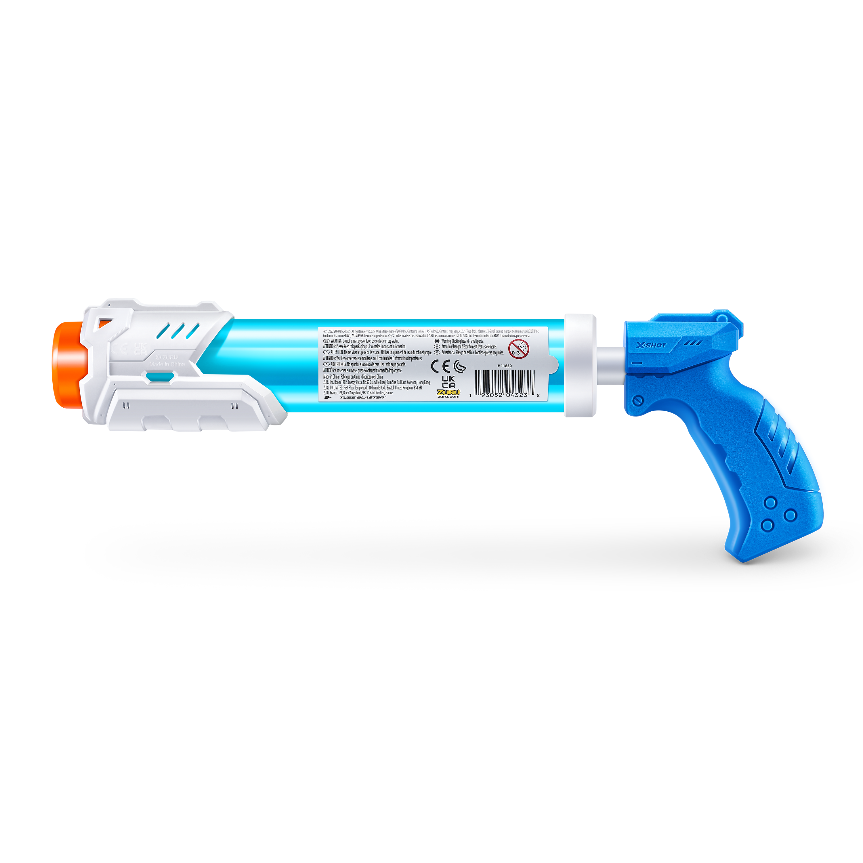 Бластер водный Zuru Zuru XSHOT  Water TUBE Soaker средний в ассортименте - фото 16