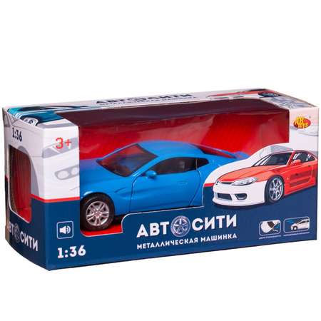 Автомобиль Abtoys АвтоСити 1:36 синий