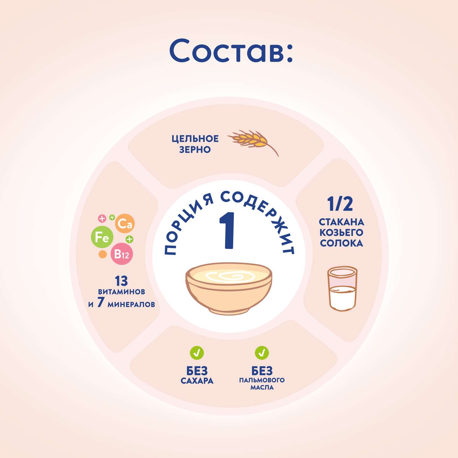 Каша Мамако на козьем молоке овсяная 200г с 6месяцев - фото 4