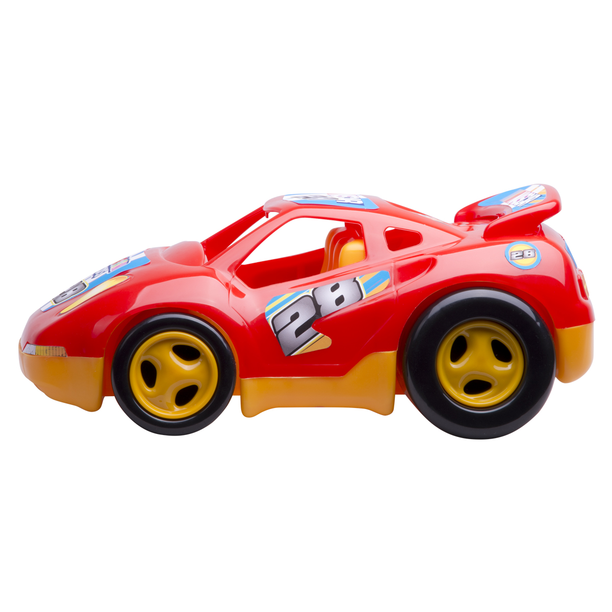 Игрушка Zarrin Toys Автомобиль гонка красный купить по цене 777 ₽ в  интернет-магазине Детский мир