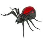 Интерактивная игрушка Robo Life Робо-паук черно- красный со звуковыми световыми и эффектами движения
