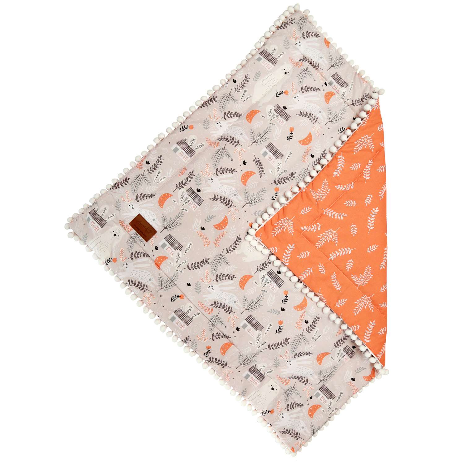 Одеяло на выписку AmaroBaby Bon Bon Лес оранжевый - фото 3