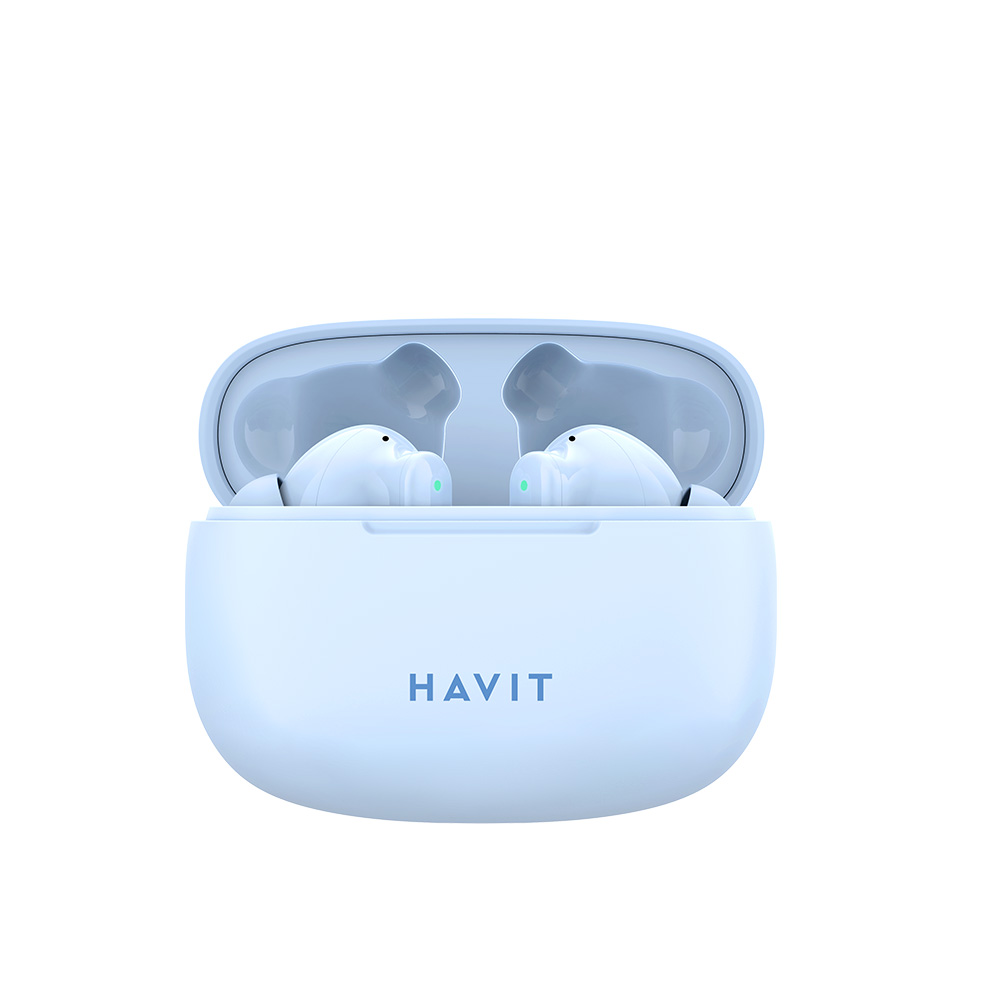 Наушники беспроводные HAVIT True Wireless TW967 Blue - фото 9