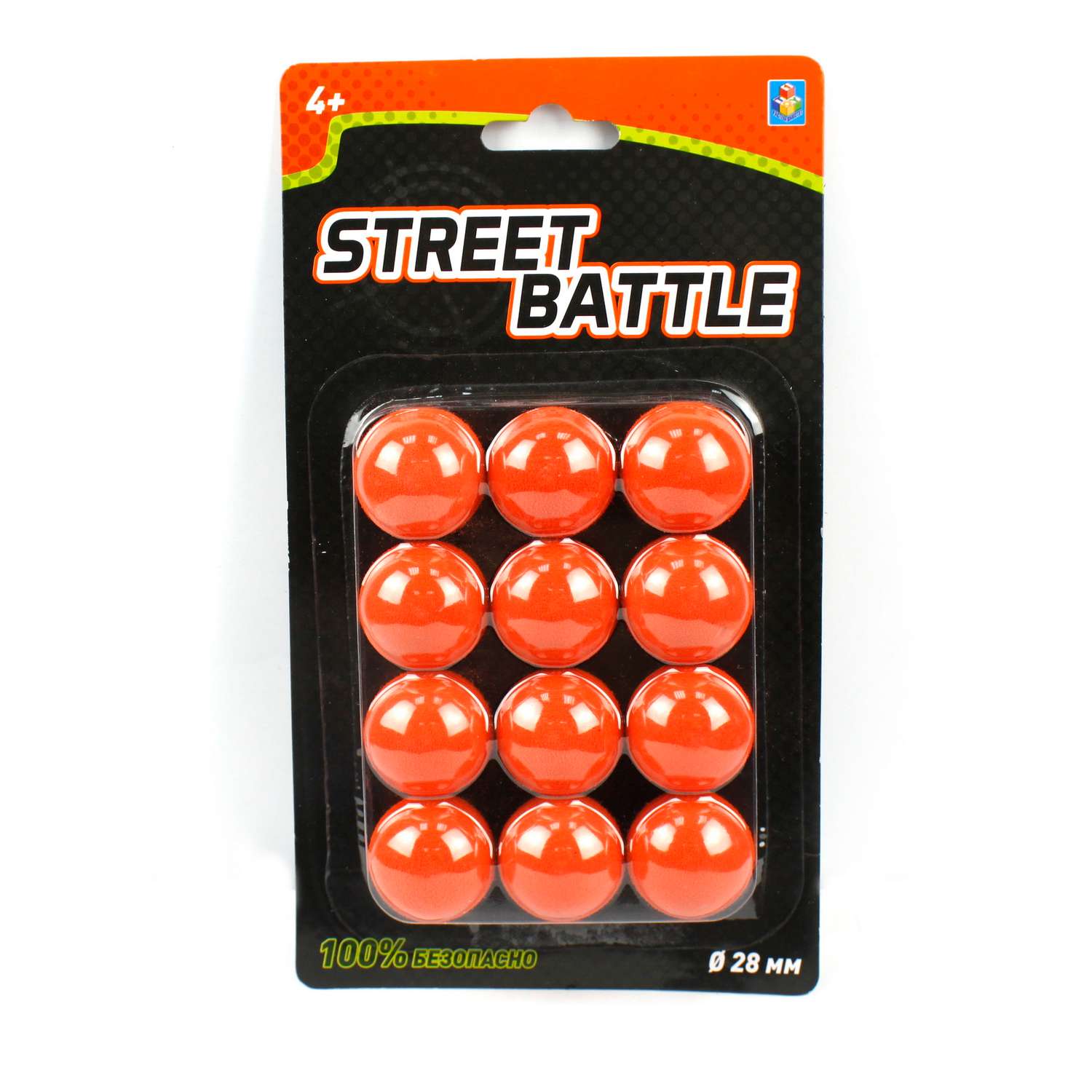 Игровой набор Street Battle шарики 12 штук - фото 1